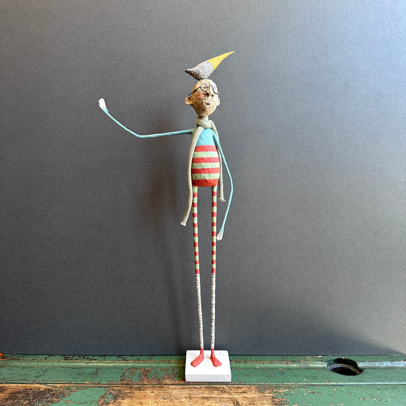 Paper Mache Sculpture ‘Ted & Dotty the Bird’