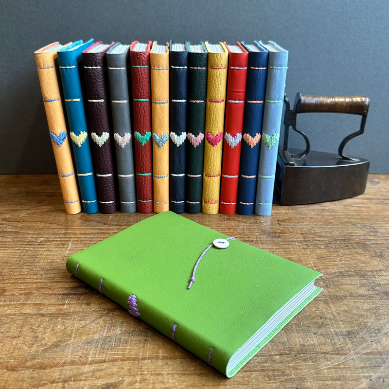 Darned Heart Notebook [Medium] - Apple