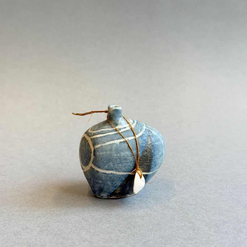 Rattling Pebble Bottle - Satin Finish [Three Sizes Available]