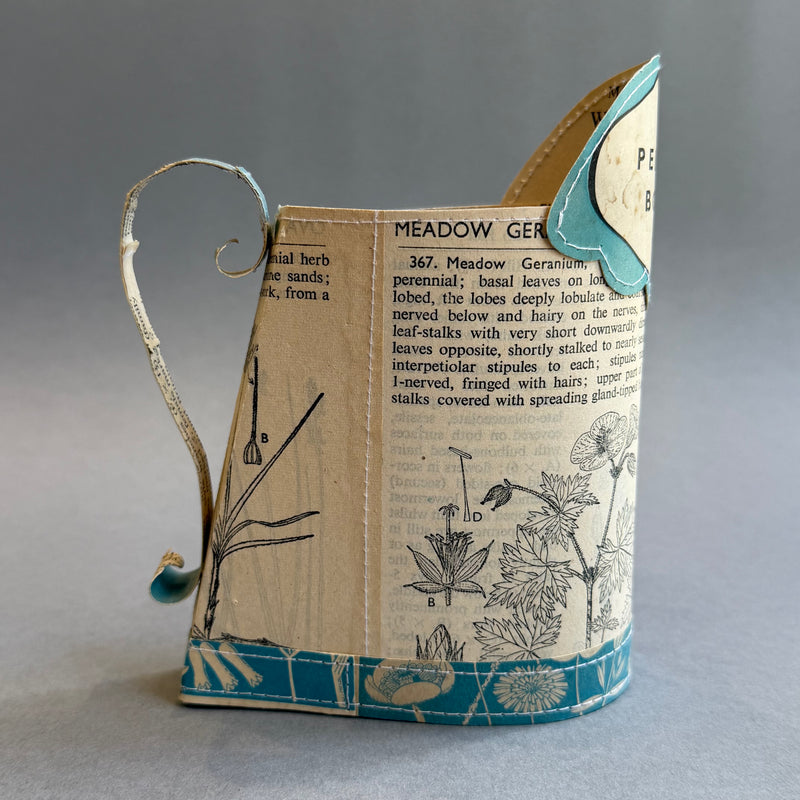 Paper Jug - Medium - Pelican Wildflower