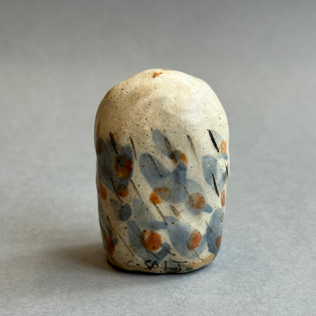 Stoneware Owl [small] #H