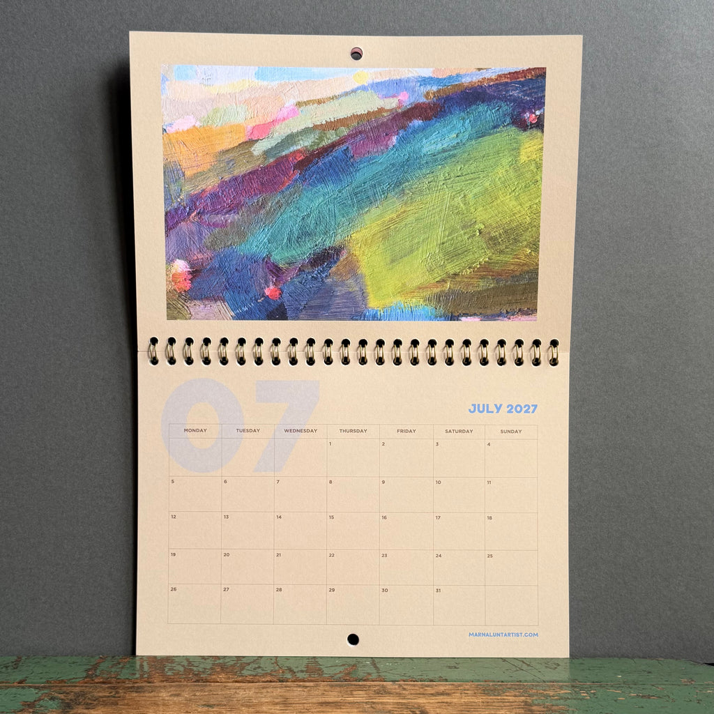Marna Lunt A5 Calendar 2027