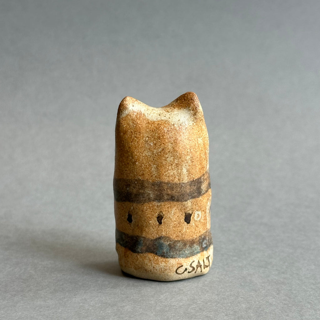 Stoneware Cat [small] #A