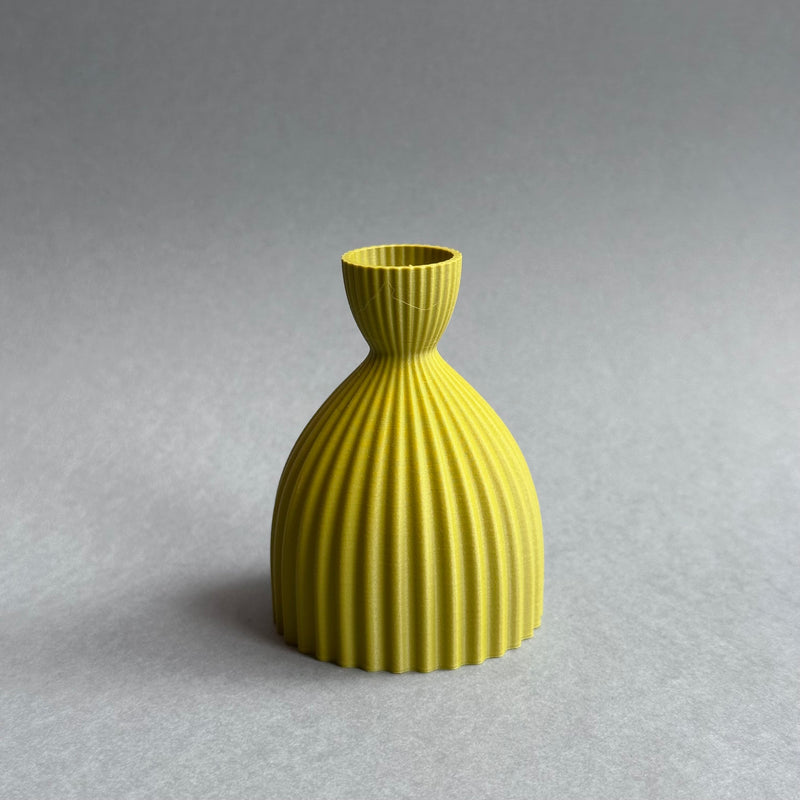3D Printed Mini Vase - Olive [KT 17]