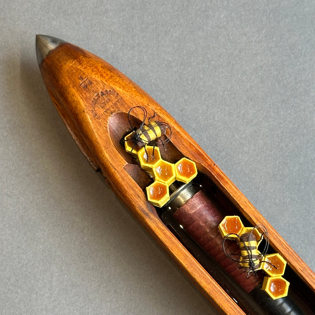 Mixed Media Wild Hive Shuttle #381