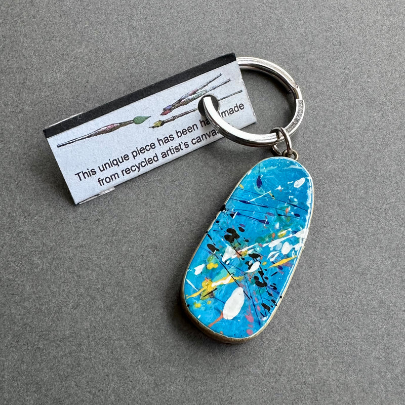 Paint Keyring - Blue