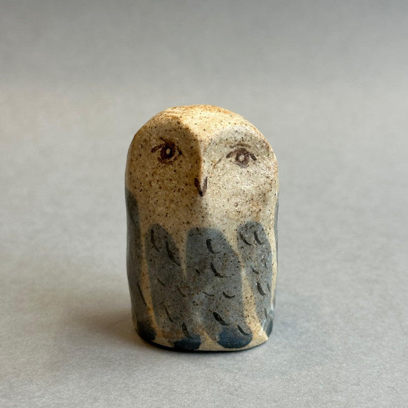 Stoneware Owl [mini] #E
