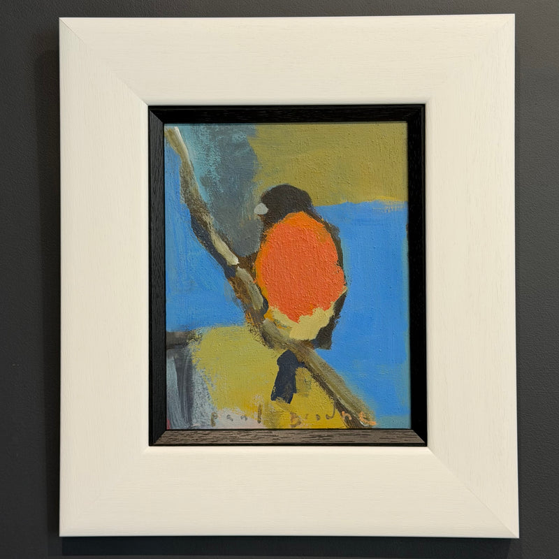 Acrylic on Wood Panel - ‘Return of the Bullfinch’