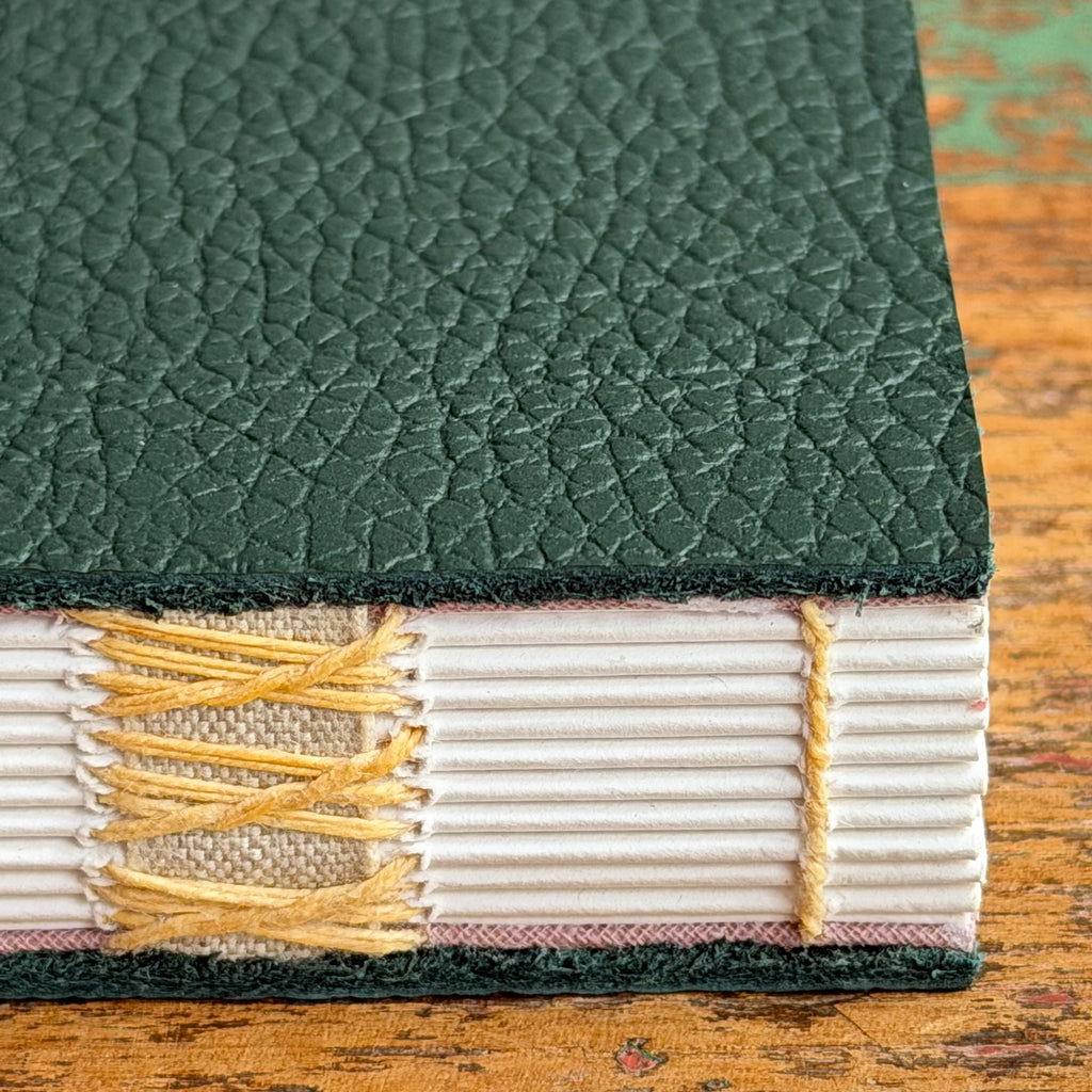 Exposed Spine Notebook [Large] - Forest