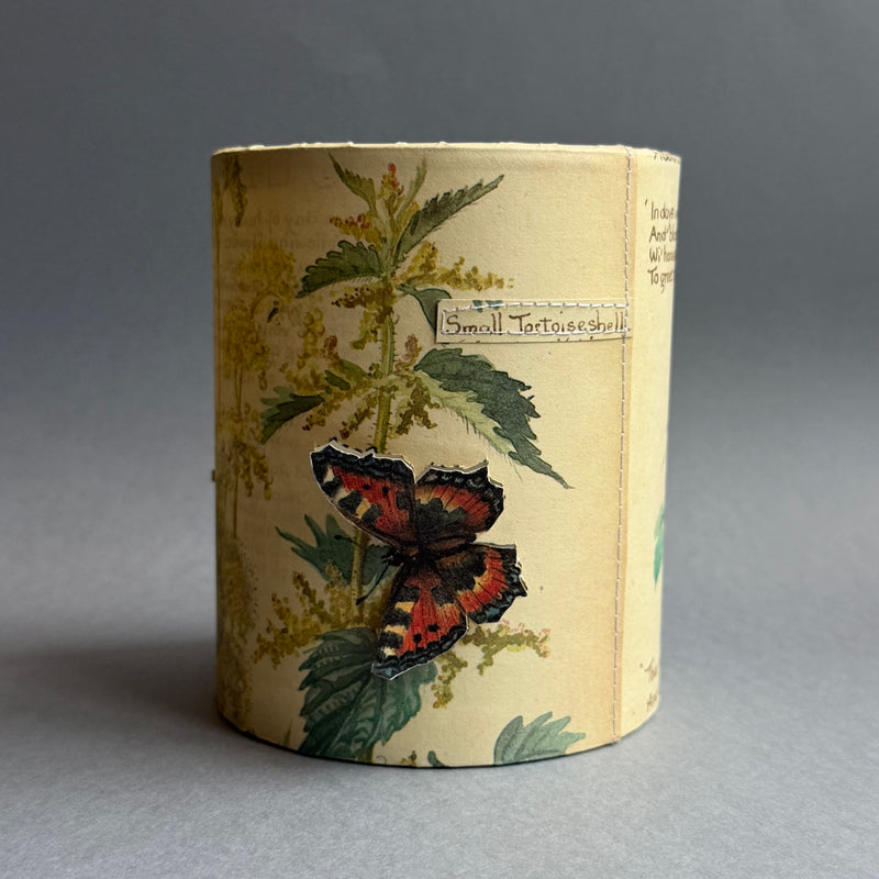 Stitched Paper Lantern - Butterfly