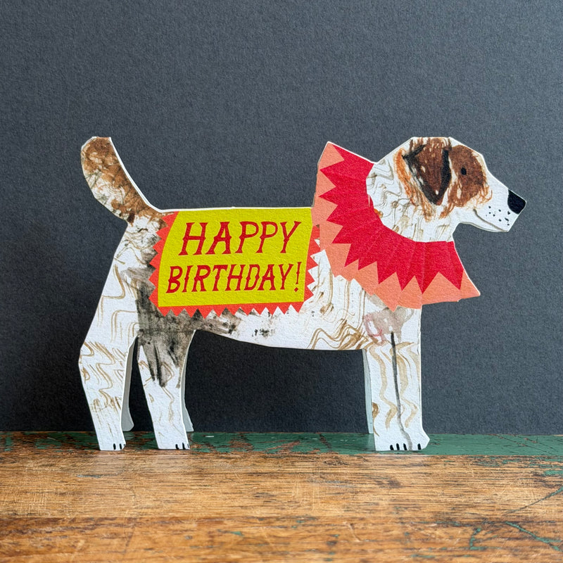 Shaped Card - Jack Russell