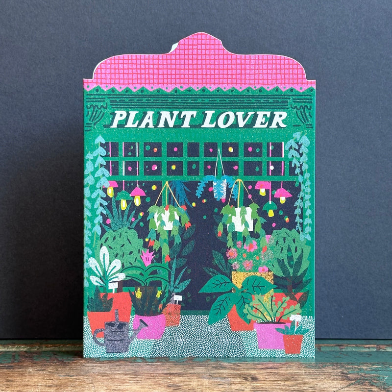 Die Cut Card Plant Lover Shop