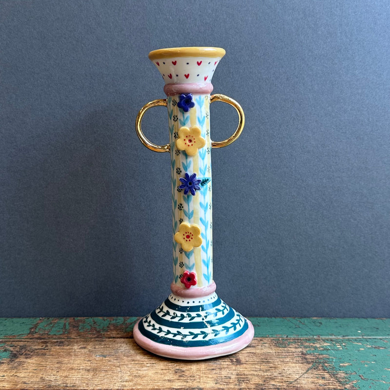 Tall Candlestick Holder #B