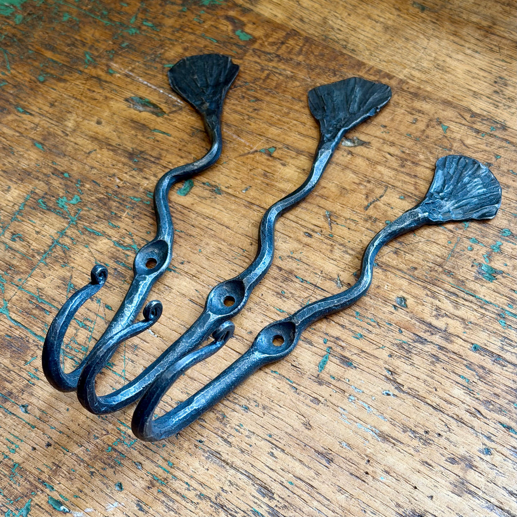 Hand Forged Hook - Ginko