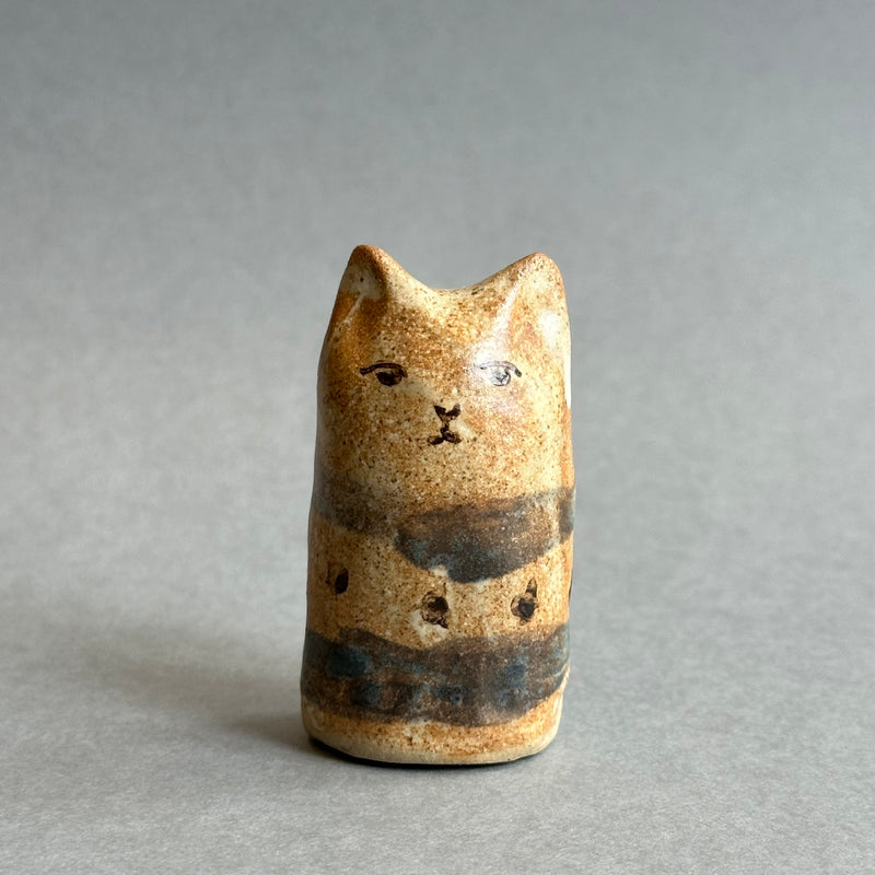 Stoneware Cat [small] #A