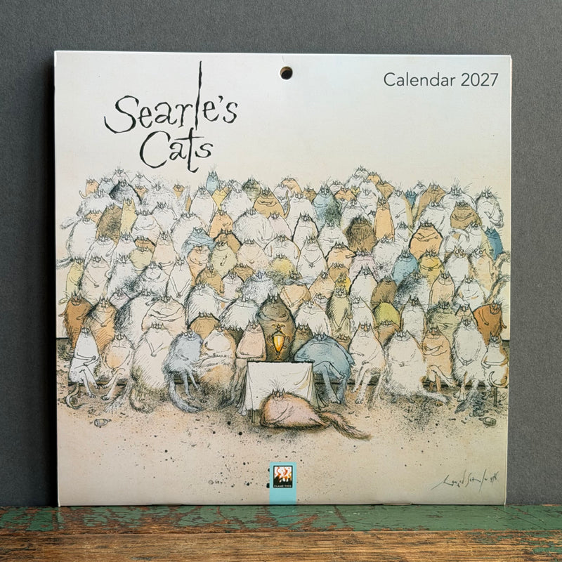 Mini Wall Calendar 2027 - Ronald Searle’s Cats