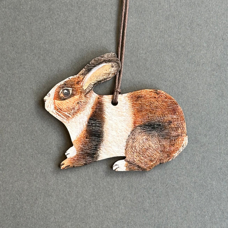Wooden Decoration - Rabbit