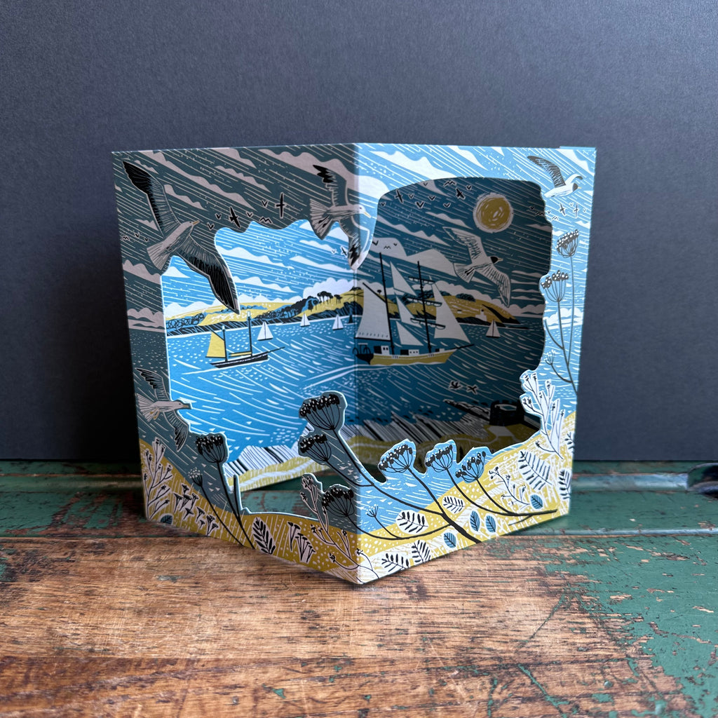 Die-Cut Card - Matt Johnson - Tall Ship Pendennis Point