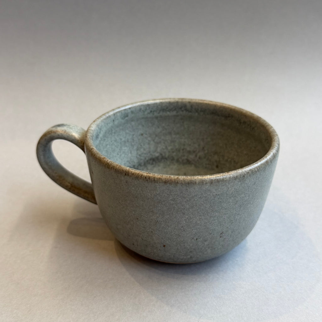 Alison Wren Teapot & 2 Tea Cups - Blue / Grey