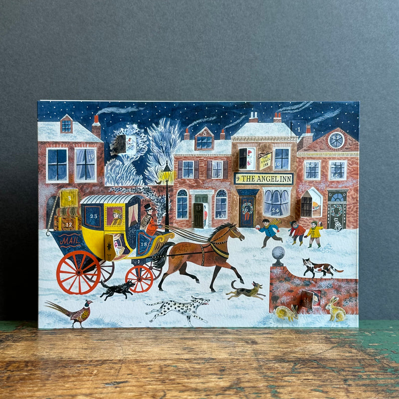 Advent Calendar G/Card  - Emily Sutton - The Angel Inn