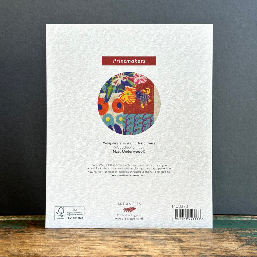 G/Card - Matt Underwood - Wallflowers in a Charleston Vase