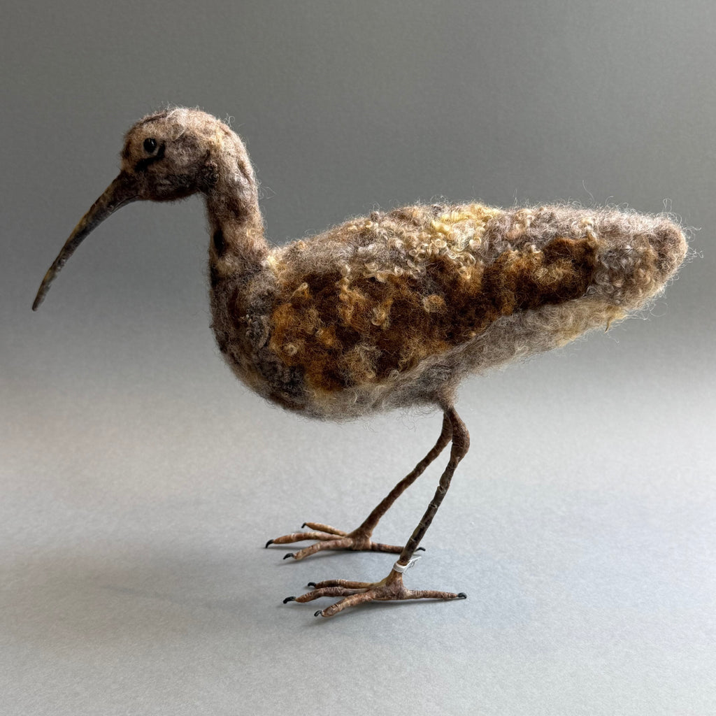 Needle Felted Curlew
