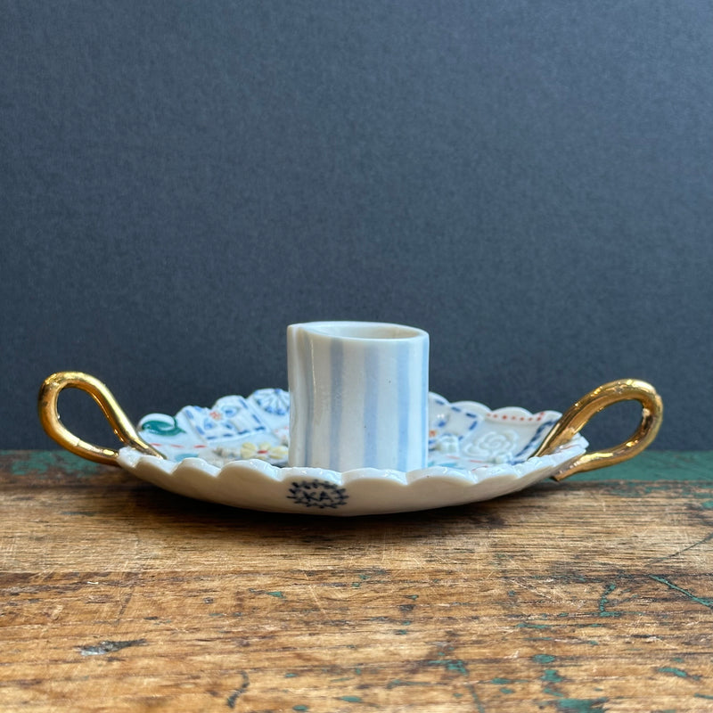 Candle Holder with Handles #D