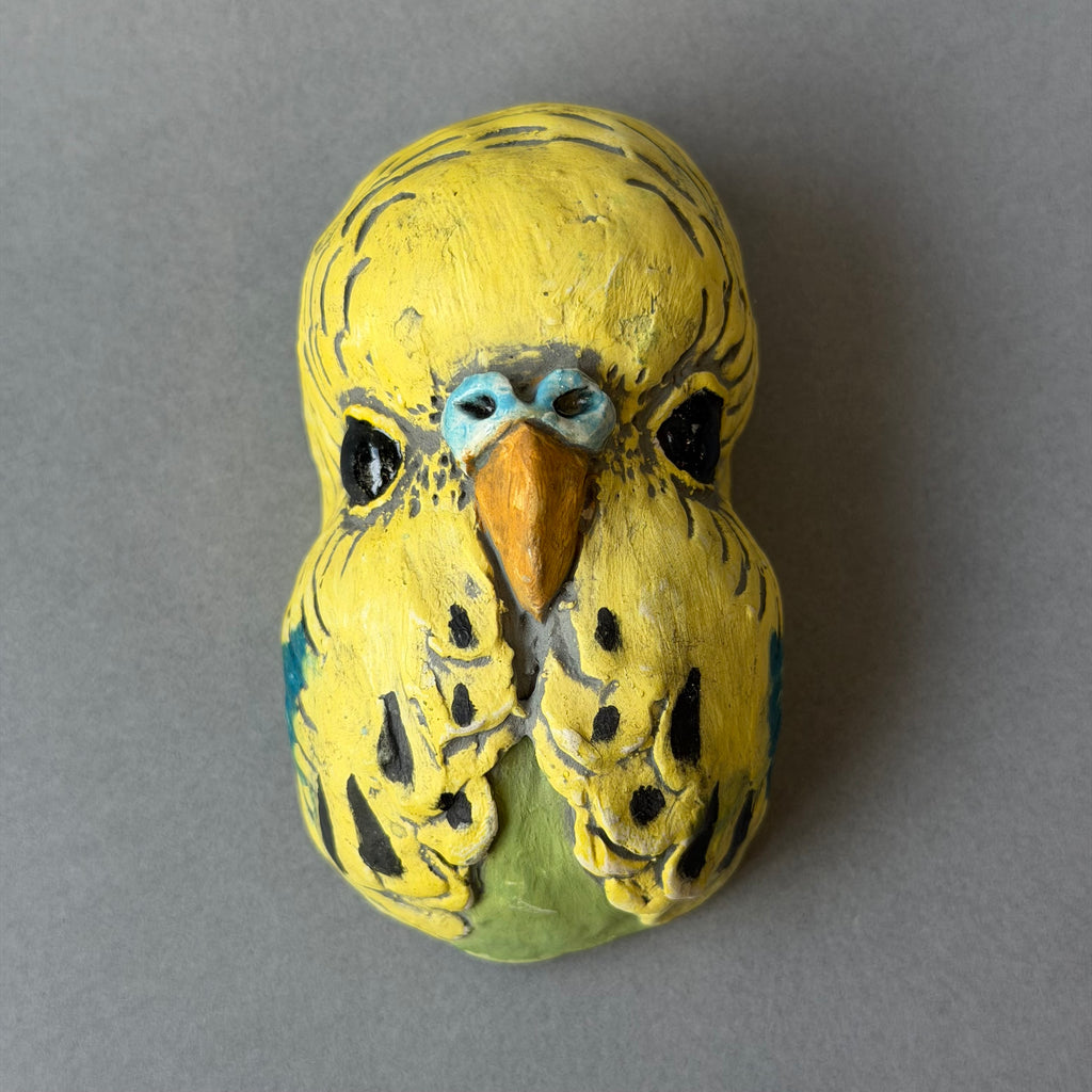 Ceramic Budgie - Head