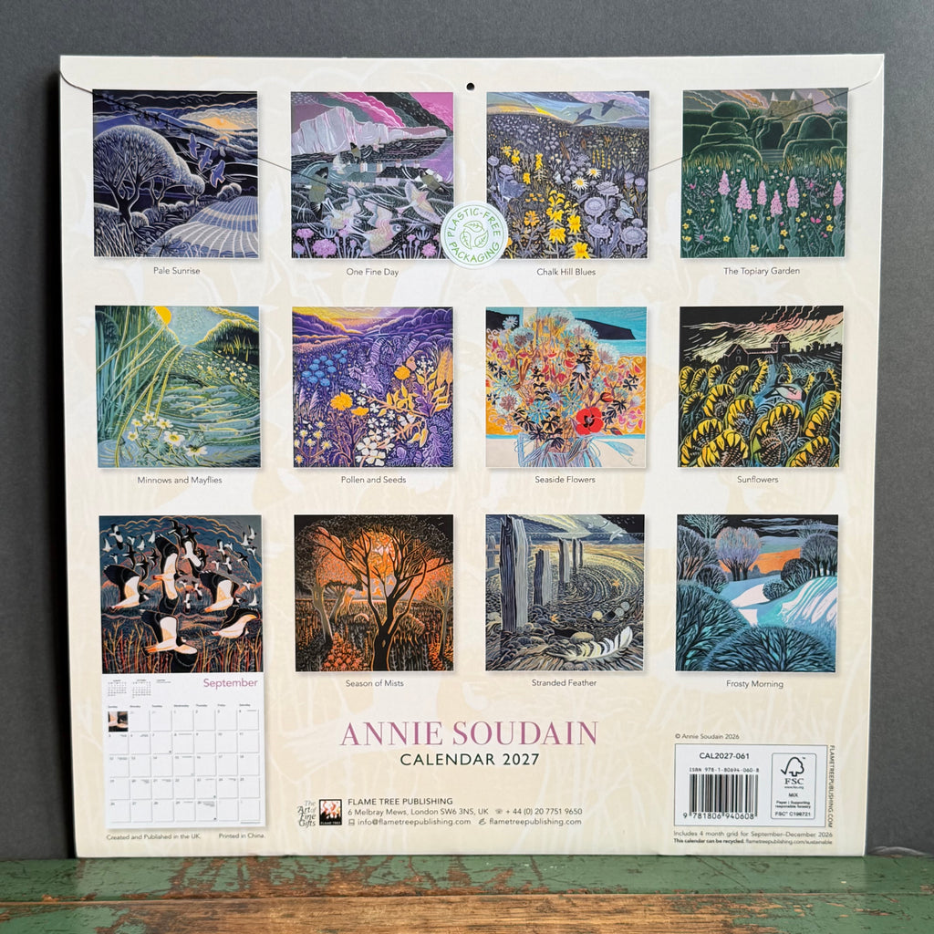 Wall Calendar 2027 - Annie Soudain
