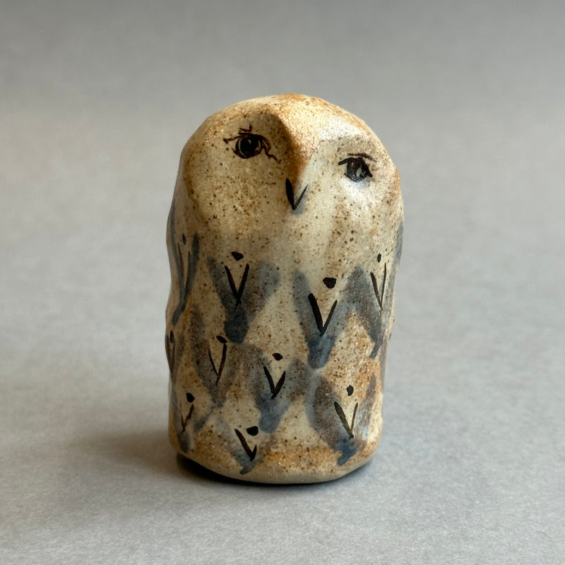 Stoneware Owl [small] #I