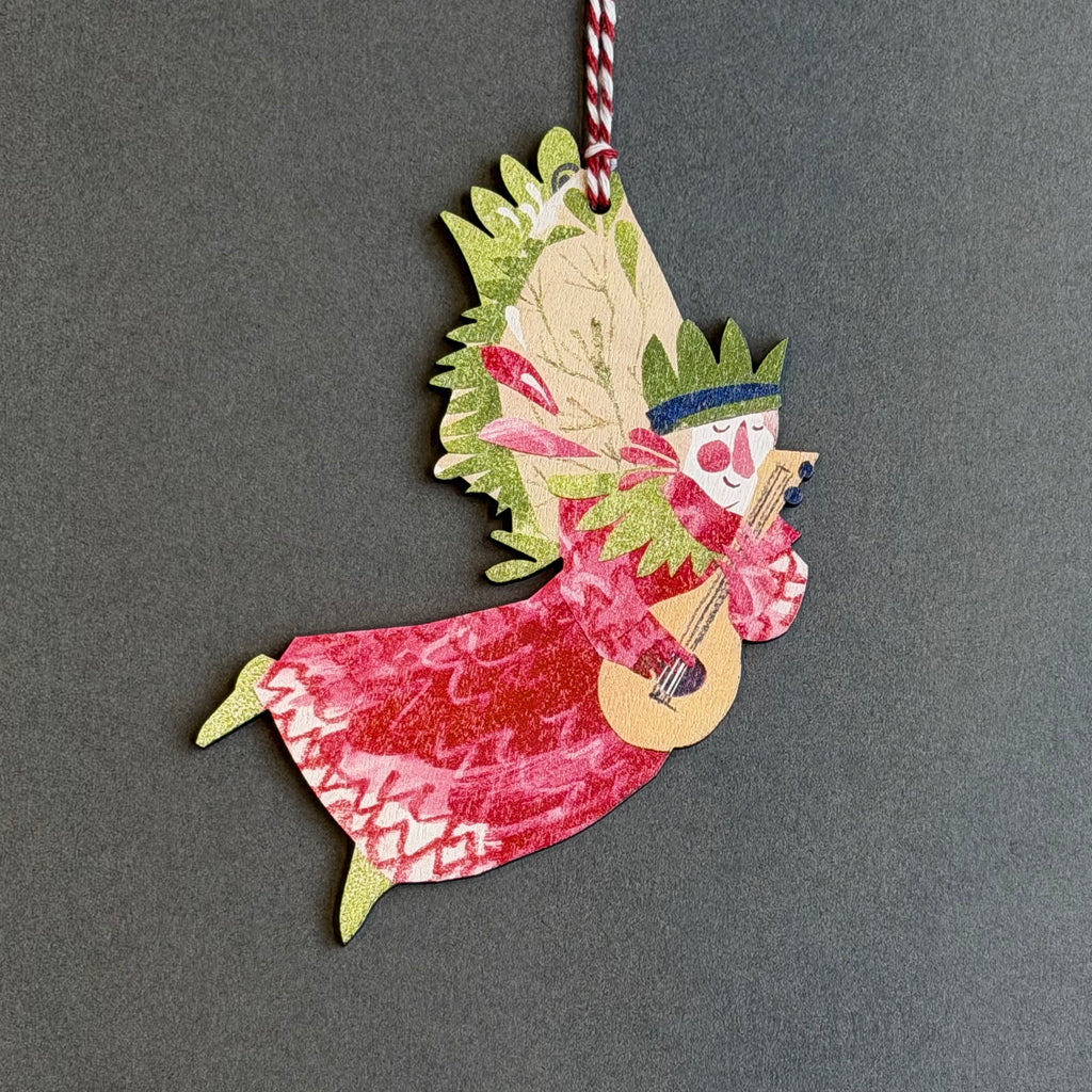 Wooden Decoration - Ester Kent - Jolly Angel