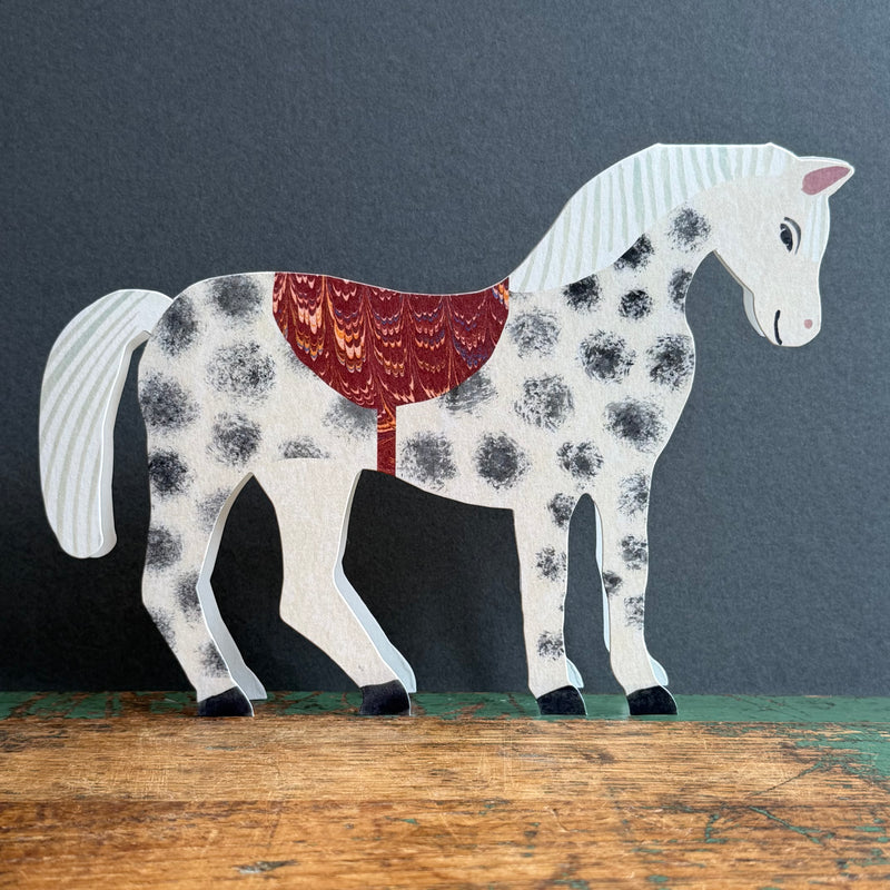 Shaped Greeting Card - Tirzah’s Horse