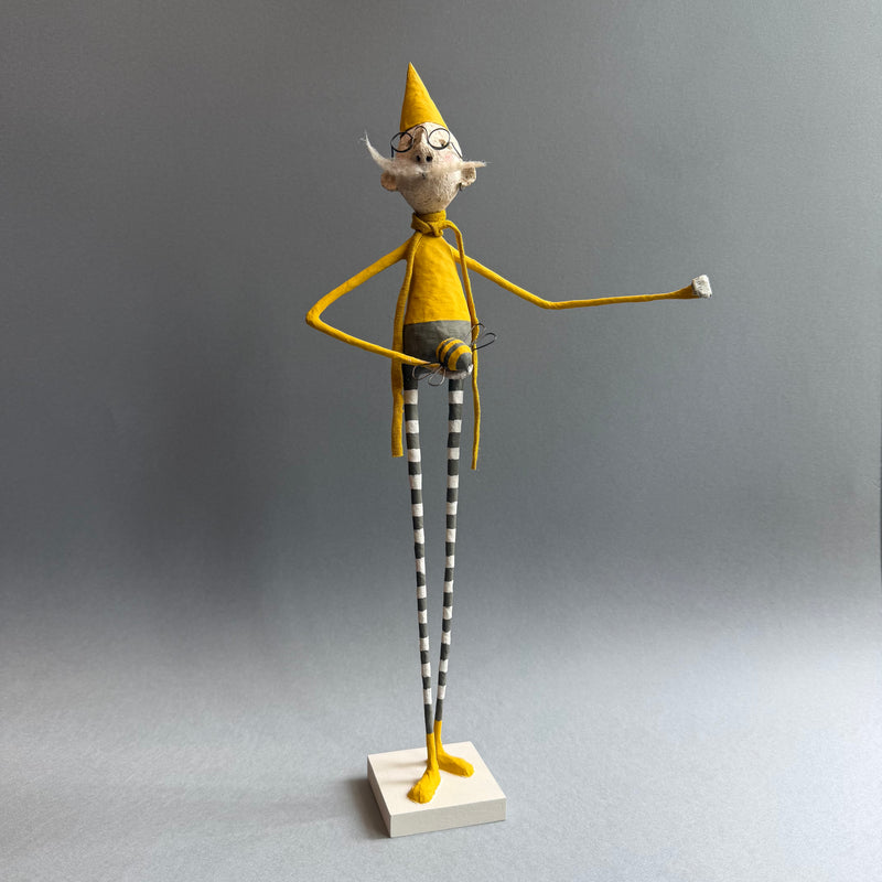 Paper Mache Sculpture ‘Monsieur Honey’