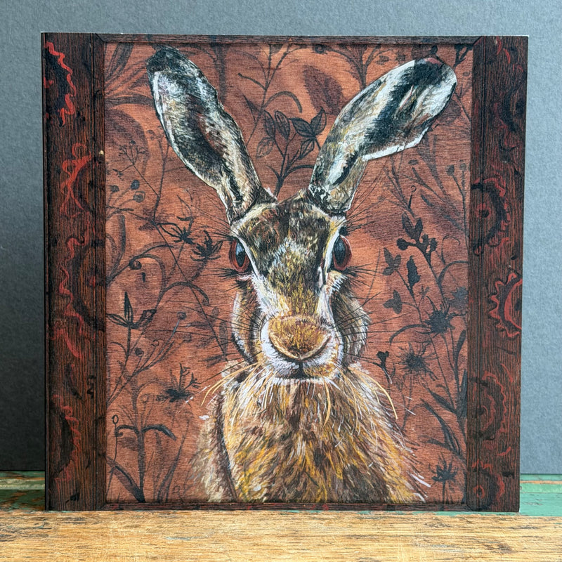 G/Card - Square - Brown Hare