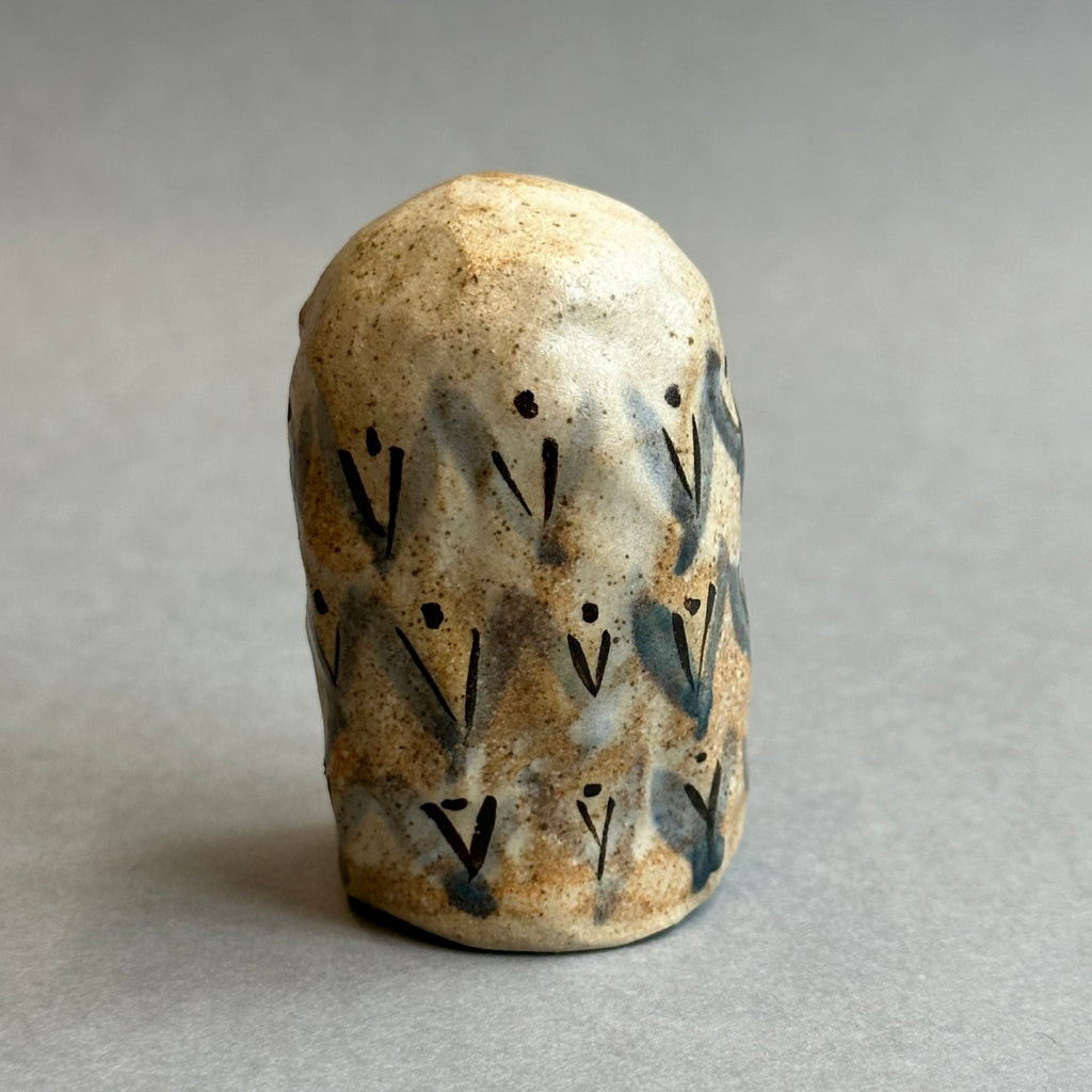 Stoneware Owl [small] #I