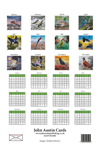 Calendar 2027 ‘Kathryn Moore’ - Birds