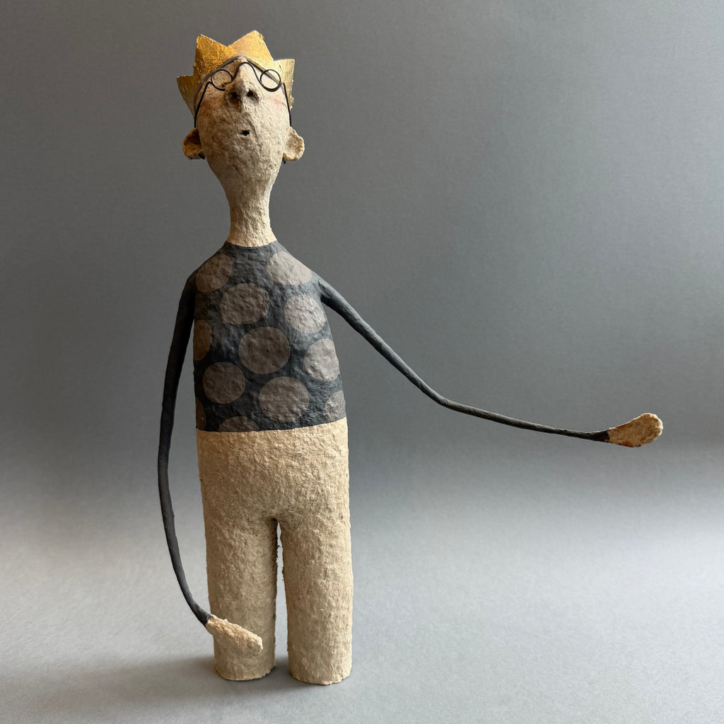 Paper Mache Sculpture ‘Horace The Tall King’