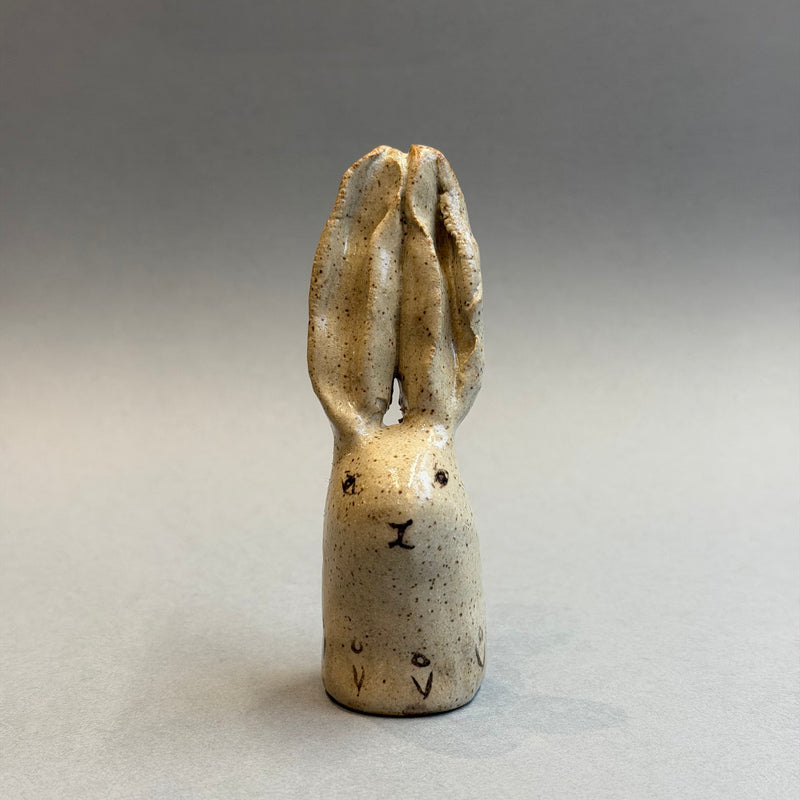 Stoneware Rabbit Head #E