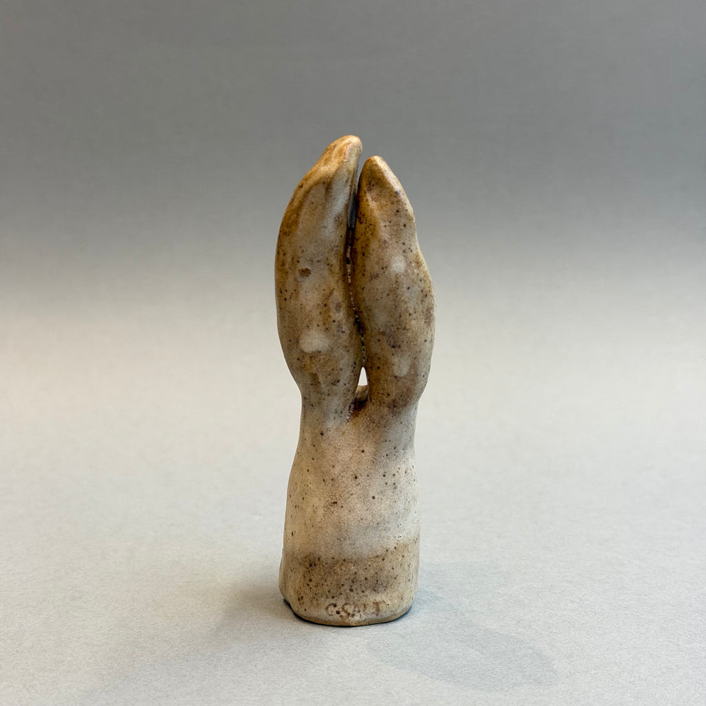 Stoneware Rabbit Head #B