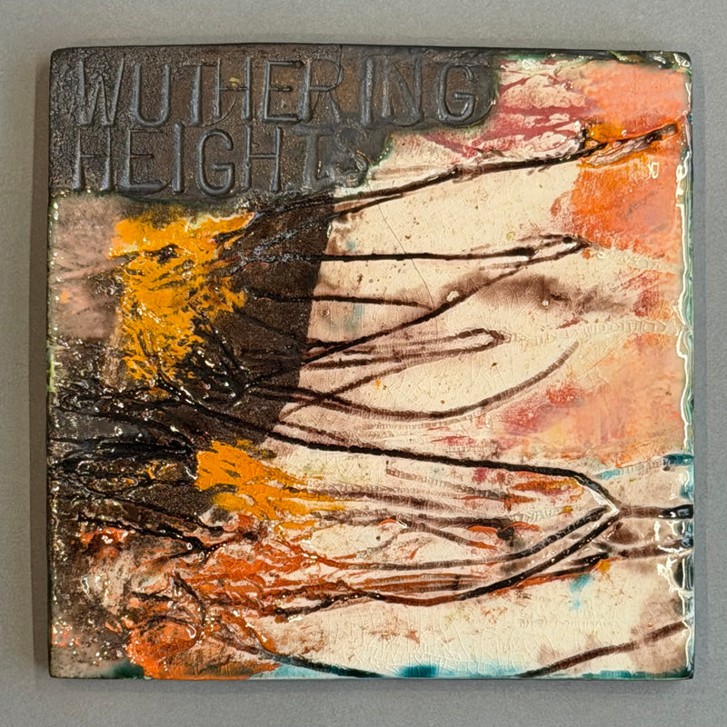 Ceramic Tile - Wuthering Heights #A *hairline crack*
