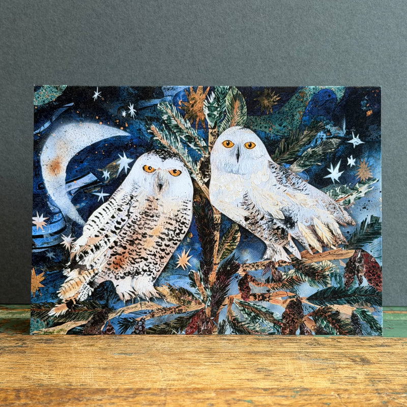 G/Card - A6 - Snowy Owls
