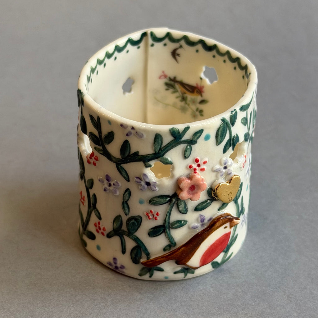Porcelain Tea Light Holder