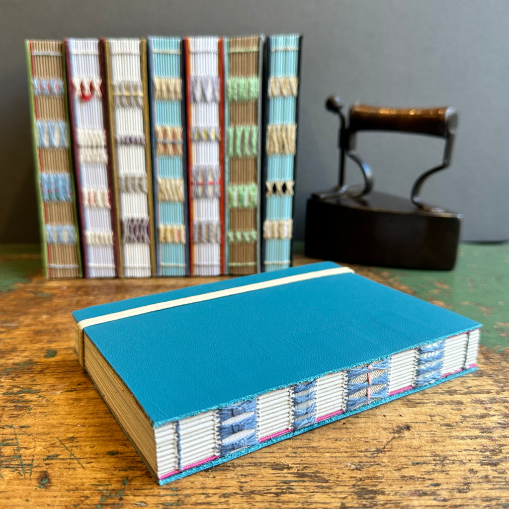 Exposed Spine Notebook [Medium] - Azure