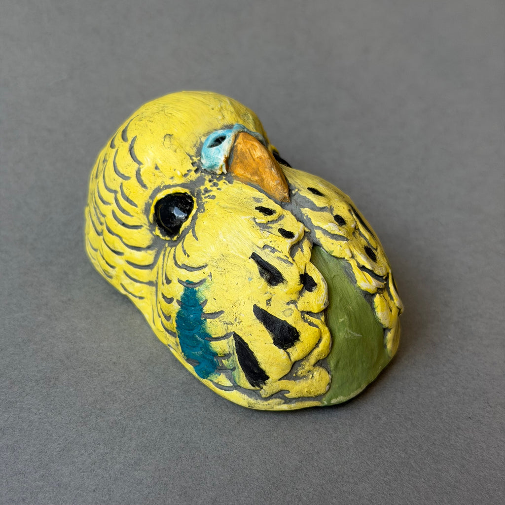Ceramic Budgie - Head