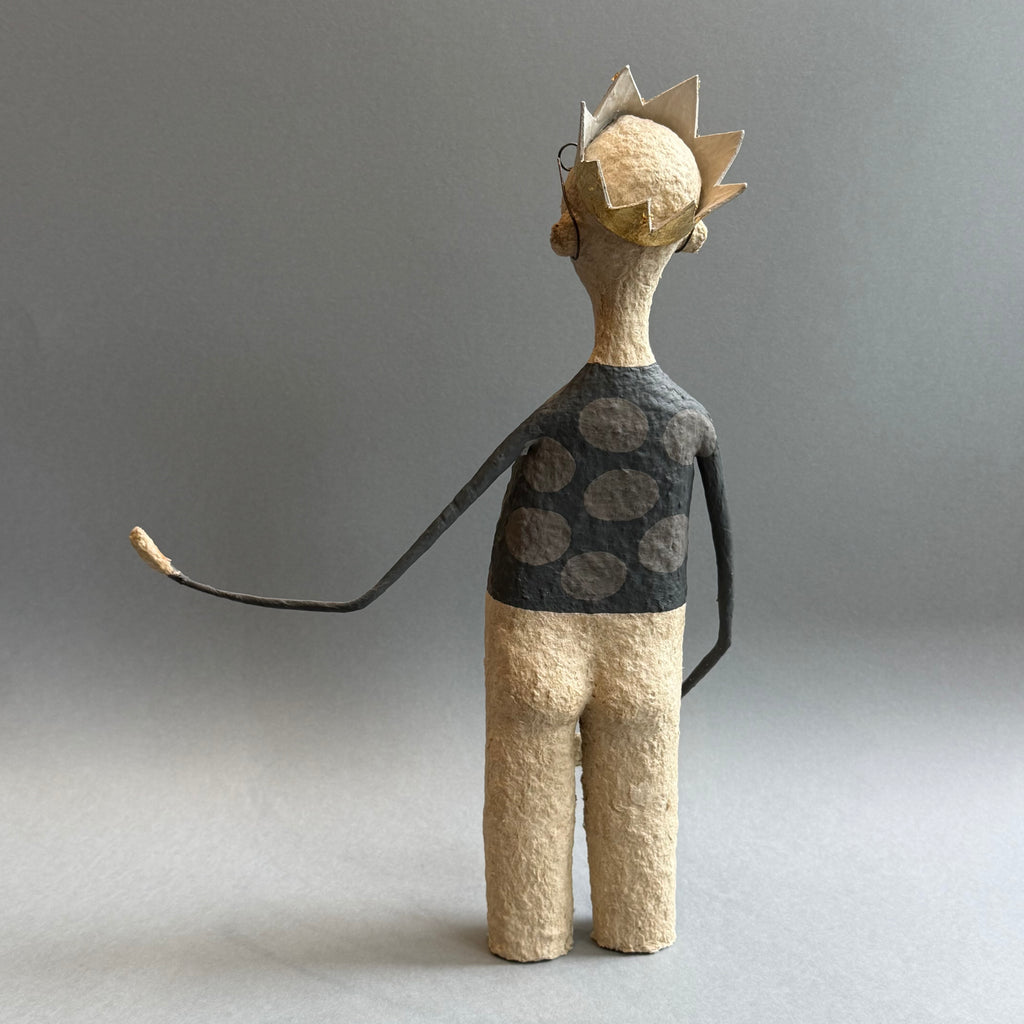 Paper Mache Sculpture ‘Horace The Tall King’