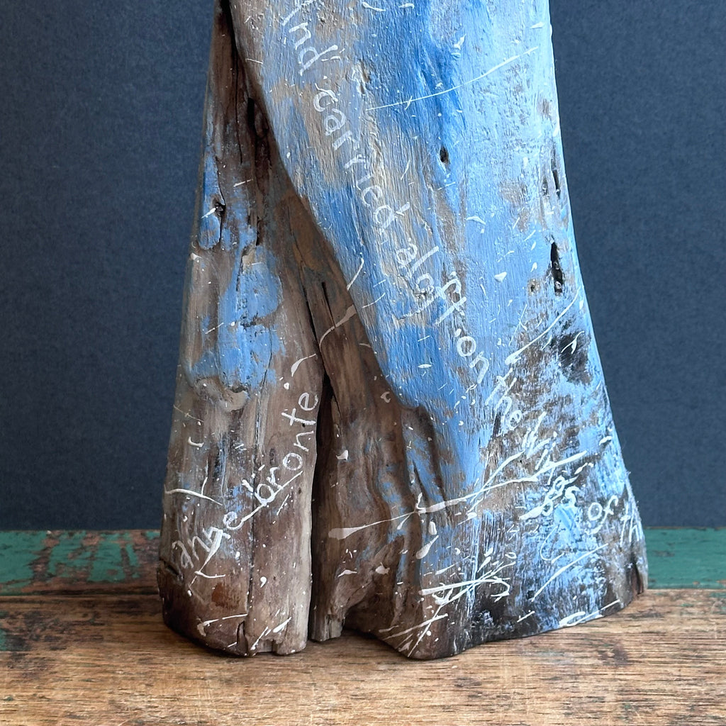 Brontë Quote ‘My Soul is Awakening’ Driftwood Sculpture