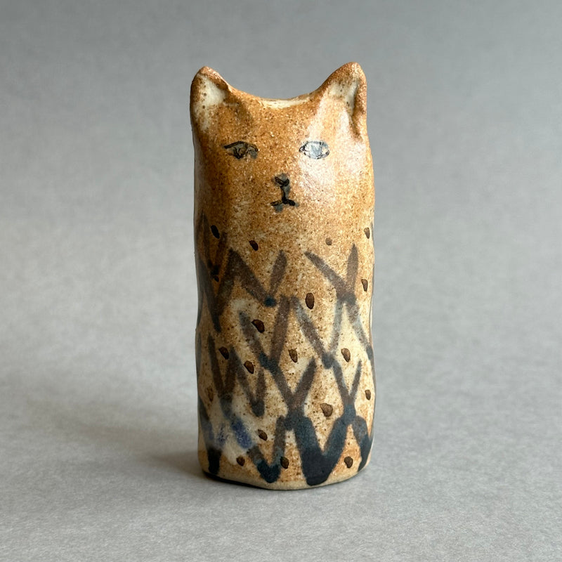 Stoneware Cat [tall] #B
