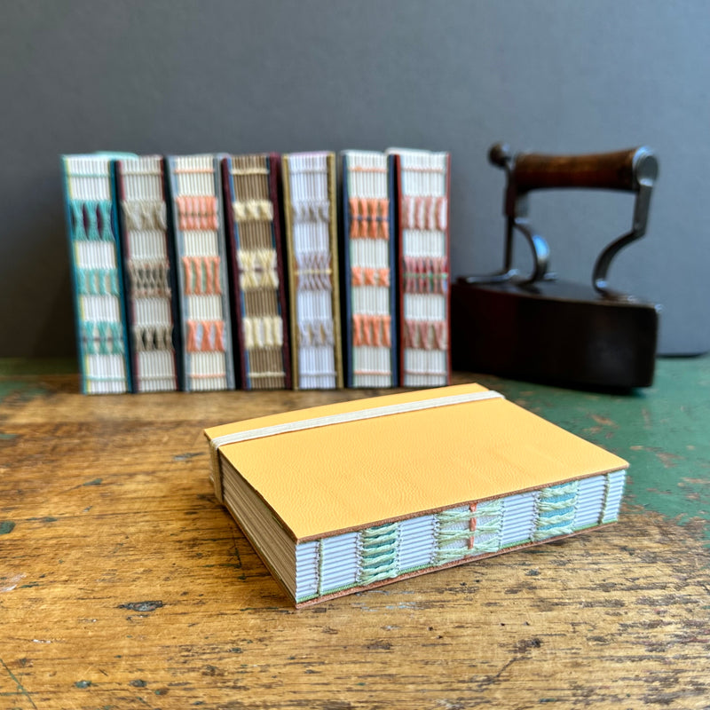 Exposed Spine Notebook [Small] - Peach