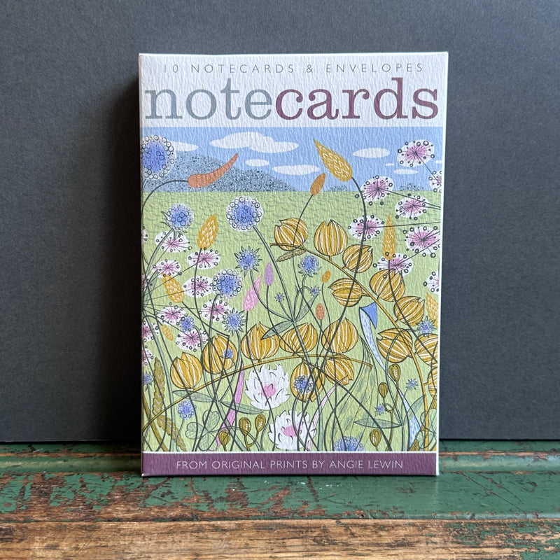 Notecards - Angie Lewin - Machair/Plantain & Thrift