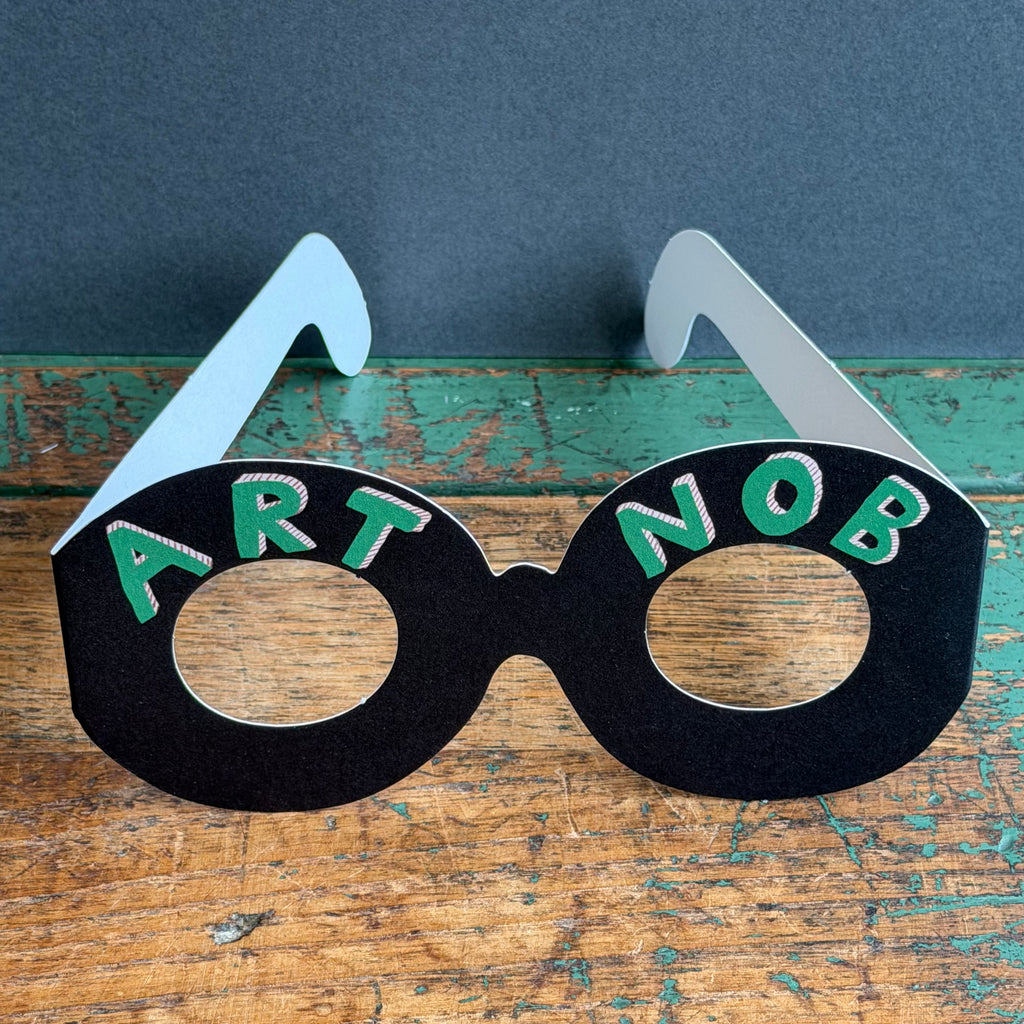 Glasses Card - Art Nob